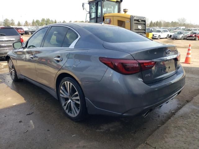 2022 Infiniti Q50 Sensory