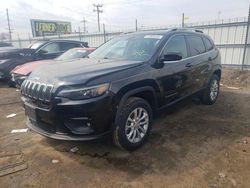 Salvage cars for sale at Chicago Heights, IL auction: 2019 Jeep Cherokee Latitude