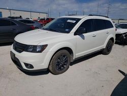 Salvage cars for sale from Copart Haslet, TX: 2019 Dodge Journey SE