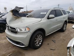Salvage cars for sale from Copart Chicago Heights, IL: 2017 Dodge Durango SXT
