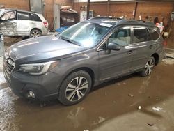 Subaru Outback 2.5i Limited salvage cars for sale: 2019 Subaru Outback 2.5I Limited