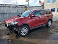 Salvage cars for sale from Copart Littleton, CO: 2018 KIA Sorento LX