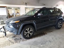 Salvage cars for sale at Sandston, VA auction: 2016 Jeep Cherokee Trailhawk