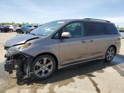 Toyota Sienna salvage cars for sale: 2016 Toyota Sienna SE