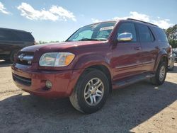 Toyota Sequoia salvage cars for sale: 2007 Toyota Sequoia Limited