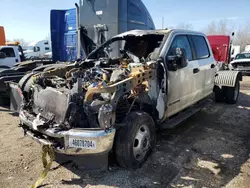 Salvage trucks for sale at Elgin, IL auction: 2022 Ford F350 Super Duty