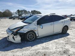 Salvage cars for sale from Copart Loganville, GA: 2018 Toyota Prius