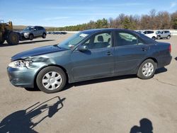 Salvage cars for sale from Copart Brookhaven, NY: 2003 Toyota Camry LE