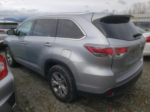 2015 Toyota Highlander XLE