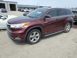 Toyota salvage cars for sale: 2016 Toyota Highlander Hybrid Limited