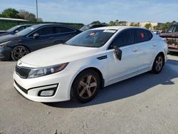 Vehiculos salvage en venta de Copart Orlando, FL: 2015 KIA Optima LX