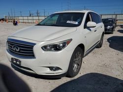Salvage cars for sale from Copart Haslet, TX: 2015 Infiniti QX60