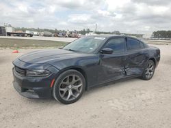 Salvage cars for sale at Houston, TX auction: 2016 Dodge Charger SXT