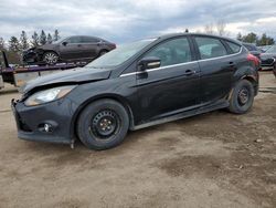 Salvage cars for sale from Copart Bowmanville, ON: 2014 Ford Focus Titanium