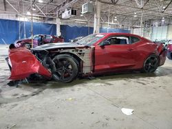 Salvage cars for sale at Woodhaven, MI auction: 2022 Chevrolet Camaro SS