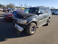 Salvage cars for sale at Woodburn, OR auction: 1999 Ford Expedition