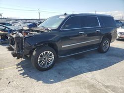 Salvage cars for sale from Copart Sun Valley, CA: 2019 Cadillac Escalade ESV