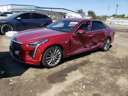 Salvage cars for sale from Copart San Diego, CA: 2019 Cadillac CT6 Premium Luxury