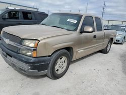 Salvage cars for sale from Copart Haslet, TX: 2004 Chevrolet Silverado C1500
