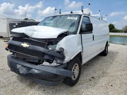 Chevrolet salvage cars for sale: 2020 Chevrolet Express G2500