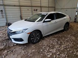 Salvage cars for sale at China Grove, NC auction: 2016 Honda Civic EX