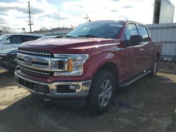 Salvage cars for sale from Copart Chicago Heights, IL: 2018 Ford F150 Supercrew