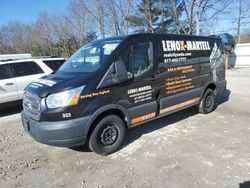 Salvage cars for sale at North Billerica, MA auction: 2015 Ford Transit T-250