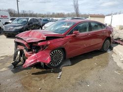 Salvage cars for sale at Louisville, KY auction: 2017 Ford Fusion SE