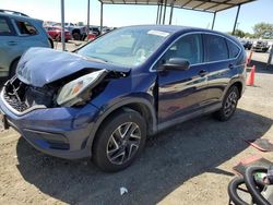 Salvage cars for sale at San Diego, CA auction: 2016 Honda CR-V SE
