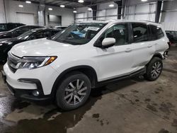 Honda Pilot EXL salvage cars for sale: 2022 Honda Pilot EXL