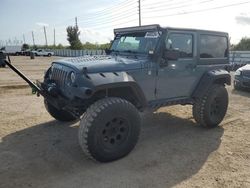 Jeep Wrangler salvage cars for sale: 2015 Jeep Wrangler Sport