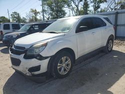 Chevrolet salvage cars for sale: 2017 Chevrolet Equinox LS