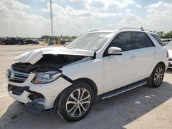 Mercedes-Benz salvage cars for sale: 2016 Mercedes-Benz GLE 350