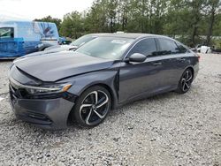 Salvage cars for sale at Houston, TX auction: 2019 Honda Accord Sport