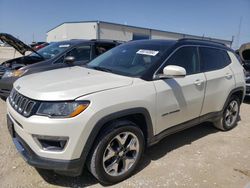 Salvage cars for sale from Copart Haslet, TX: 2018 Jeep Compass Limited