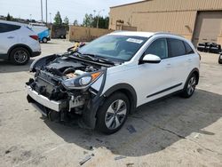 KIA salvage cars for sale: 2018 KIA Niro FE