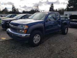 Salvage cars for sale from Copart Graham, WA: 2006 Chevrolet Colorado