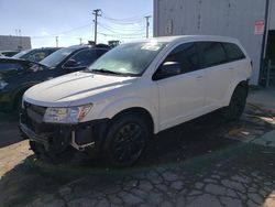 Dodge Journey SE salvage cars for sale: 2013 Dodge Journey SE