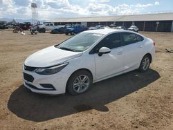 Chevrolet salvage cars for sale: 2017 Chevrolet Cruze LT