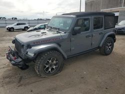 Salvage cars for sale at Fredericksburg, VA auction: 2021 Jeep Wrangler Unlimited Rubicon