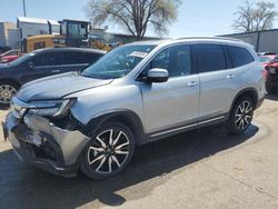 Salvage cars for sale at Albuquerque, NM auction: 2021 Honda Pilot Touring