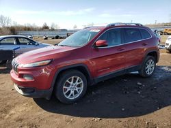 Salvage cars for sale from Copart Columbia Station, OH: 2014 Jeep Cherokee Latitude