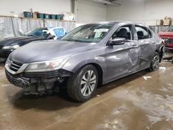 Honda salvage cars for sale: 2015 Honda Accord LX