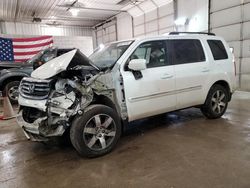 Salvage cars for sale from Copart Columbia, MO: 2012 Honda Pilot Touring