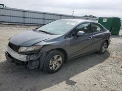 Salvage cars for sale from Copart Fredericksburg, VA: 2013 Honda Civic LX