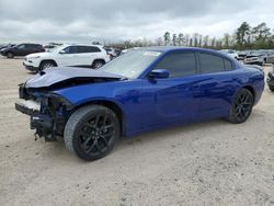 Salvage cars for sale at Houston, TX auction: 2019 Dodge Charger SXT