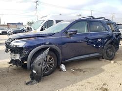 Salvage cars for sale at Los Angeles, CA auction: 2022 Nissan Pathfinder SV