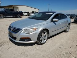 Salvage cars for sale from Copart Temple, TX: 2011 Volkswagen CC Luxury