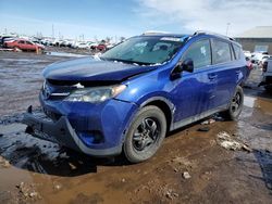 Salvage cars for sale at Brighton, CO auction: 2014 Toyota Rav4 LE