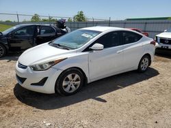 Salvage cars for sale from Copart Houston, TX: 2016 Hyundai Elantra SE